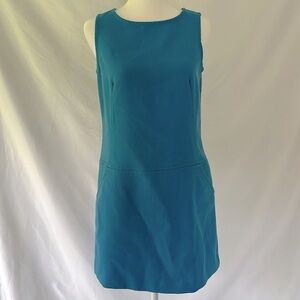 Ann Taylor LOFT Blue Casual Dress Size 2P